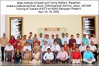 Training of Trainers of DTT on ASHA Sahayogini Phase III